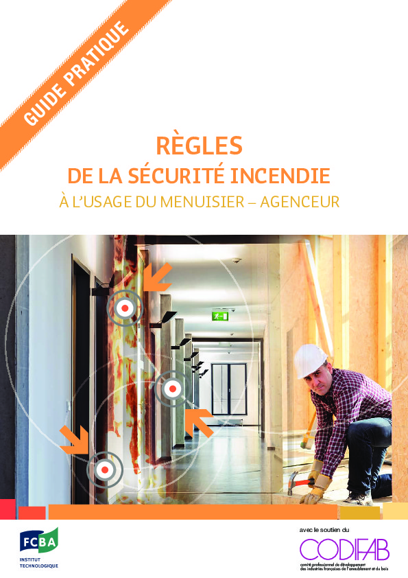 Guide incendie en construction rénovation – FCBA